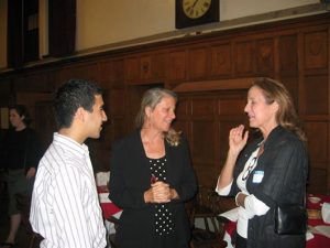 Associates Night 2004, Baker Commons, with College Associate, Suzanne O'Malley, screenwriter and journalist